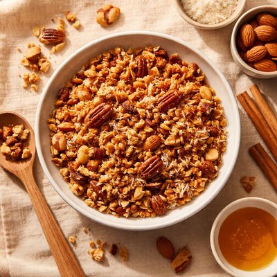 Keto hanna cinnamon granola