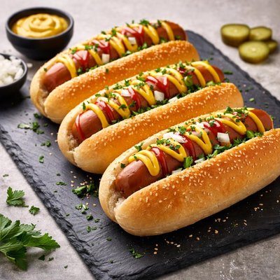 Keto hot dog buns