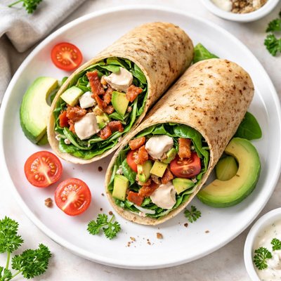 Keto low carb wrap
