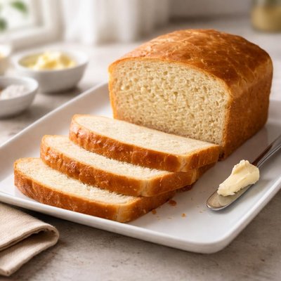 Keto soft white bread
