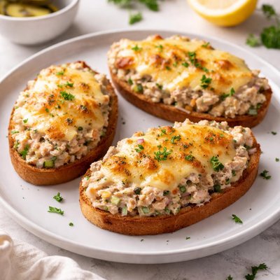 Keto tuna melts