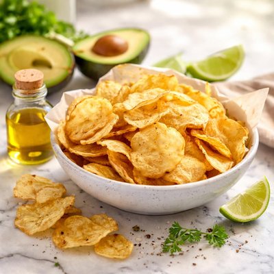 Kettle chips with avocado oil