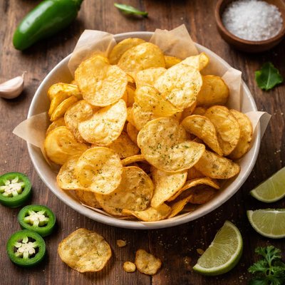 Kettle cooked jalapeno potato chips