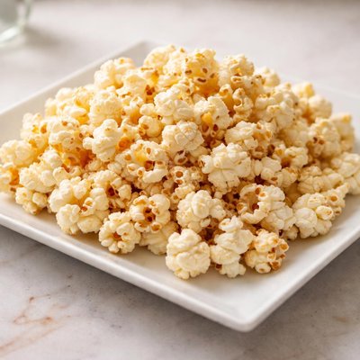 Kettle cooked popcorn