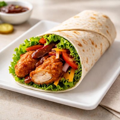 肯德基烤肉口袋卷