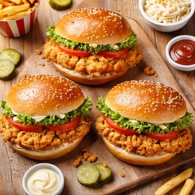 Kfc burgers