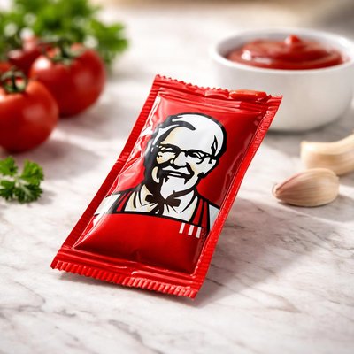 Kfc ketchup packet