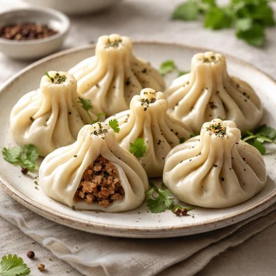 Khinkali con agnello