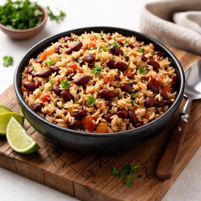Kidney bean rice