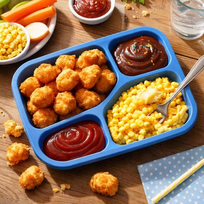 Kids cuisine popcorn chicken