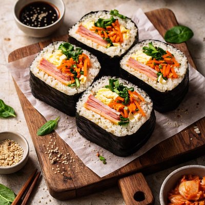 Kimbap sandwich