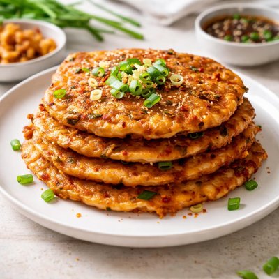 Kimchi pancake