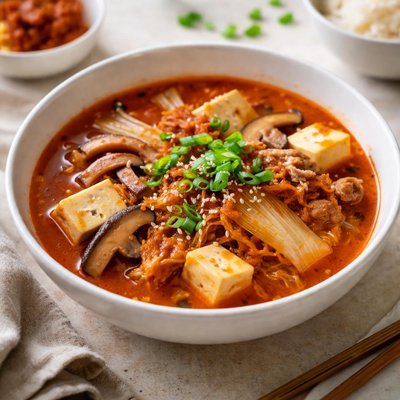 Kimchi soup