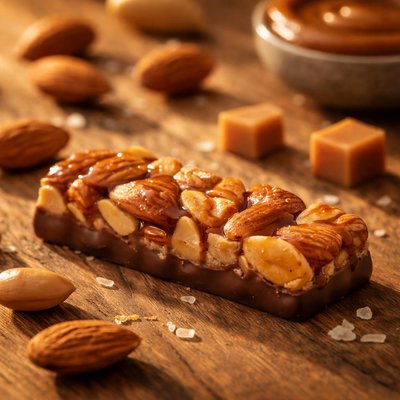 Kind mini caramel almond bar