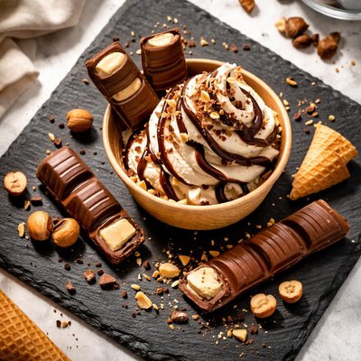 Kinder Bueno gelato
