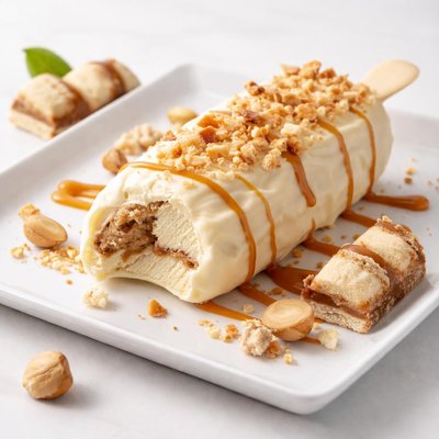 Kinder bueno white ice cream