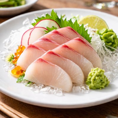 Kingfish sashimi
