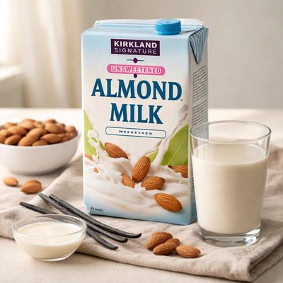 Kirkland almond milk unsweetened vanilla