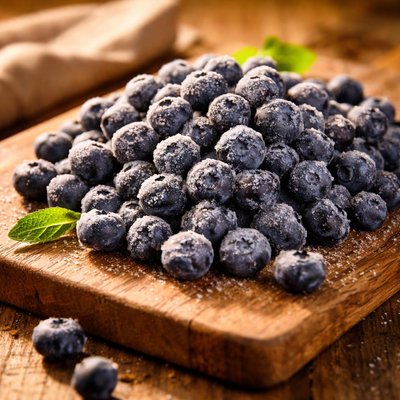 Kirkland frozen blueberries