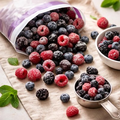 Kirkland frozen triple berry blend