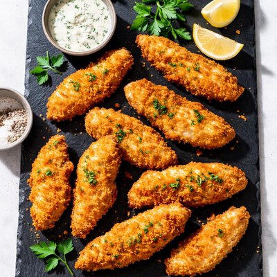 Kirkland lightly breaded chicken