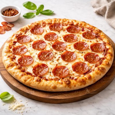 Kirkland pepperoni pizza