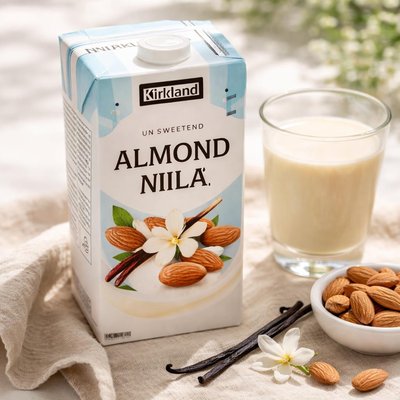 Kirkland unsweetend vanilla almond milk