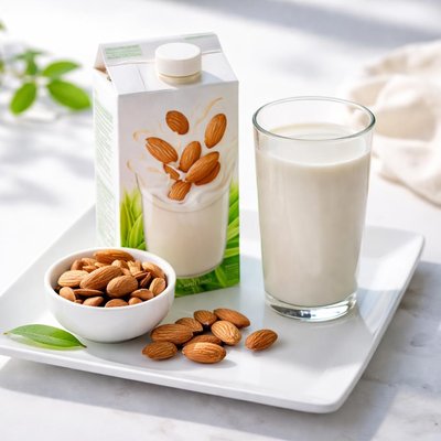 Kirkland unsweetened almond milk