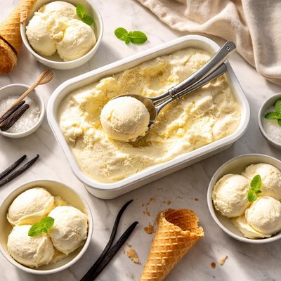 Kirkland vanilla ice cream