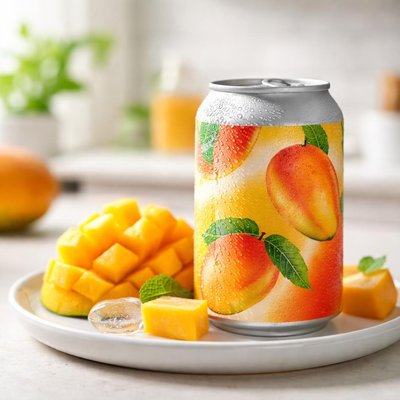 Kirks probiotic soda mango