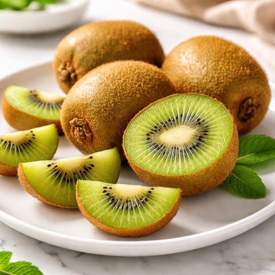 Kiwi with skin