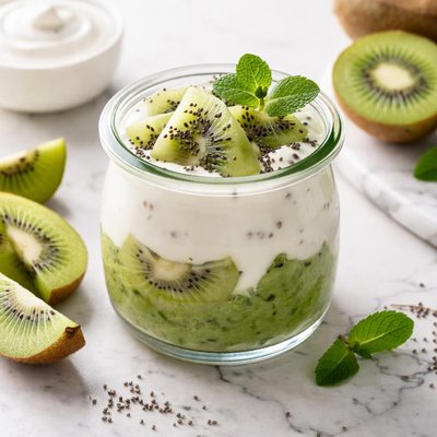 Kiwi yogurt