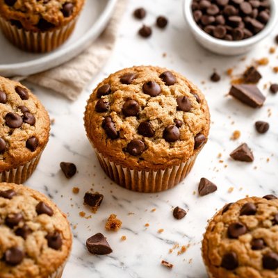 Kodiak chocolate chip muffin