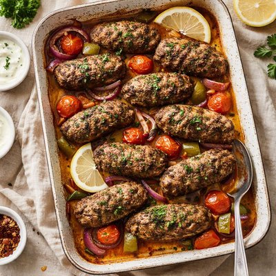 Kofta al horno egipcio