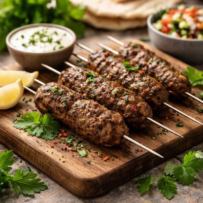 Kofta kebabs