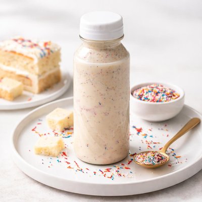 Koia birthday cake protein shake