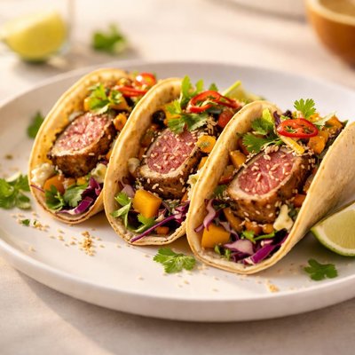 Kojo tuna tacos