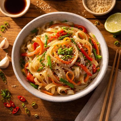 Konjac flat noodles