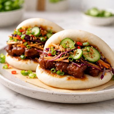 Korean bao bun