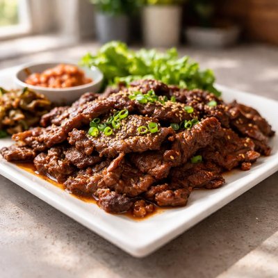 Korean barbeque beef