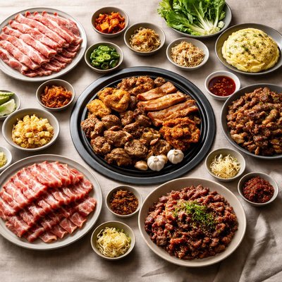 Korean bbq buffet