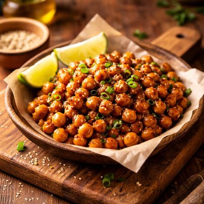 Korean bbq chickpeas