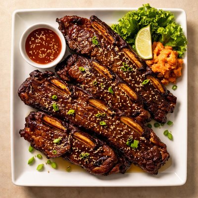 Korean bbq ribs