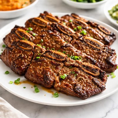 Korean bbq short ribs