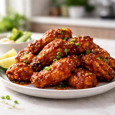 Korean bbq wings