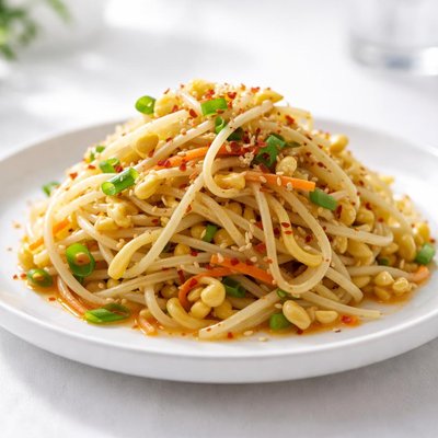 Korean bean sprout salad