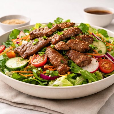 Korean beef salad