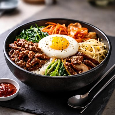 Korean bimbimbap