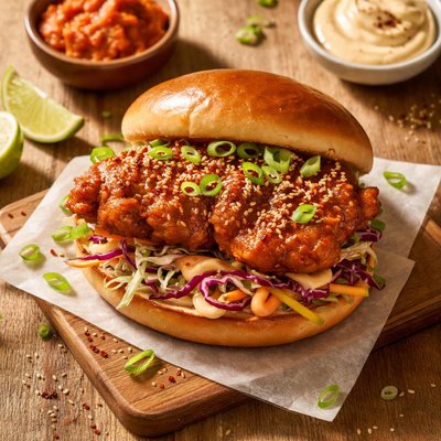 Korean chicken sandwich