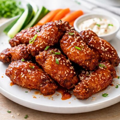 Korean chicken wings
